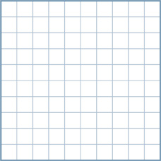 A hundredths grid.