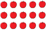 Hay un conjunto de manzanas: manzana, manzana, manzana, manzana, manzana, manzana, manzana, manzana, manzana, manzana, manzana, manzana, manzana, manzana, manzana.