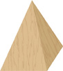 Hay una figura tridimensional que tiene 5 superficies planas y 1 punto. Una de las superficies planas es un cuadrado. Las otras 4 superficies planas son triángulos.